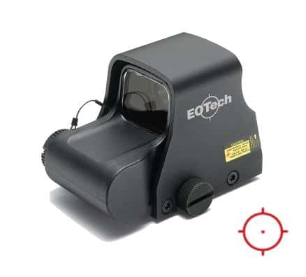 EO TECH XPS3 (2)1MOA CR123 NT VIS BLK