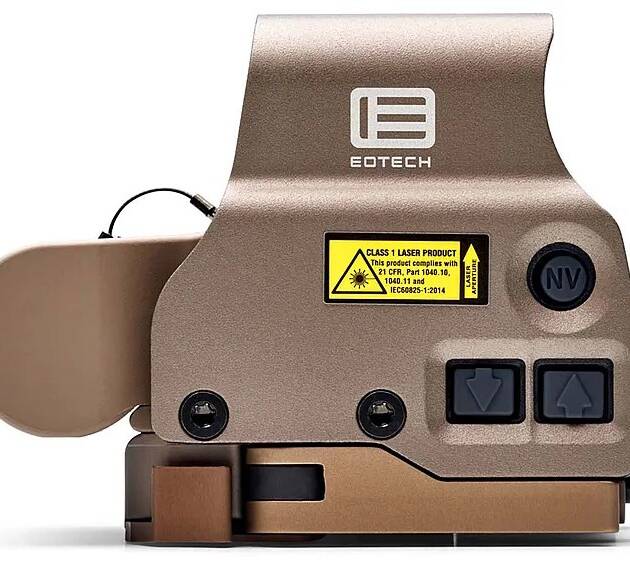 EO TECH EXPS3 #1RET CR123 NV TAN SIDE