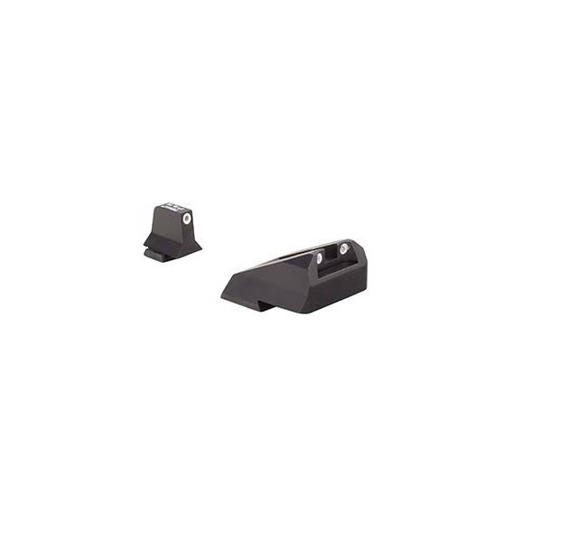 TRIJICON 3 DOT SUPP NS S&W WHITE/WHITE