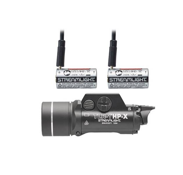 STREAMLIGHT TLR-1 HP-X 1000LM USB SCRW BLK