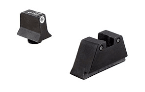 TRIJICON 3DOT SUPPRESSOR NS GLK WHT/BLK