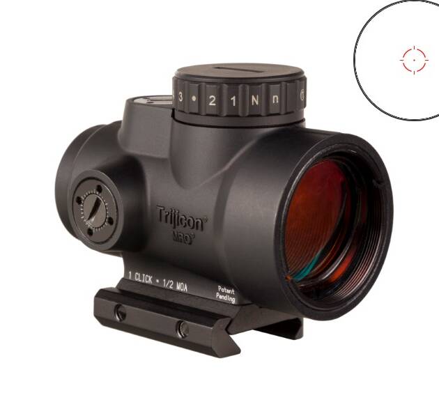 TRIJICON MRO HD 1X25 2.0 MOA ILL RD LOW